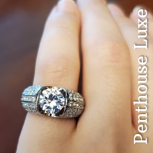 FINAL RESTOCK!! Floating Crystal Cocktail Ring - Picture 5 of 6